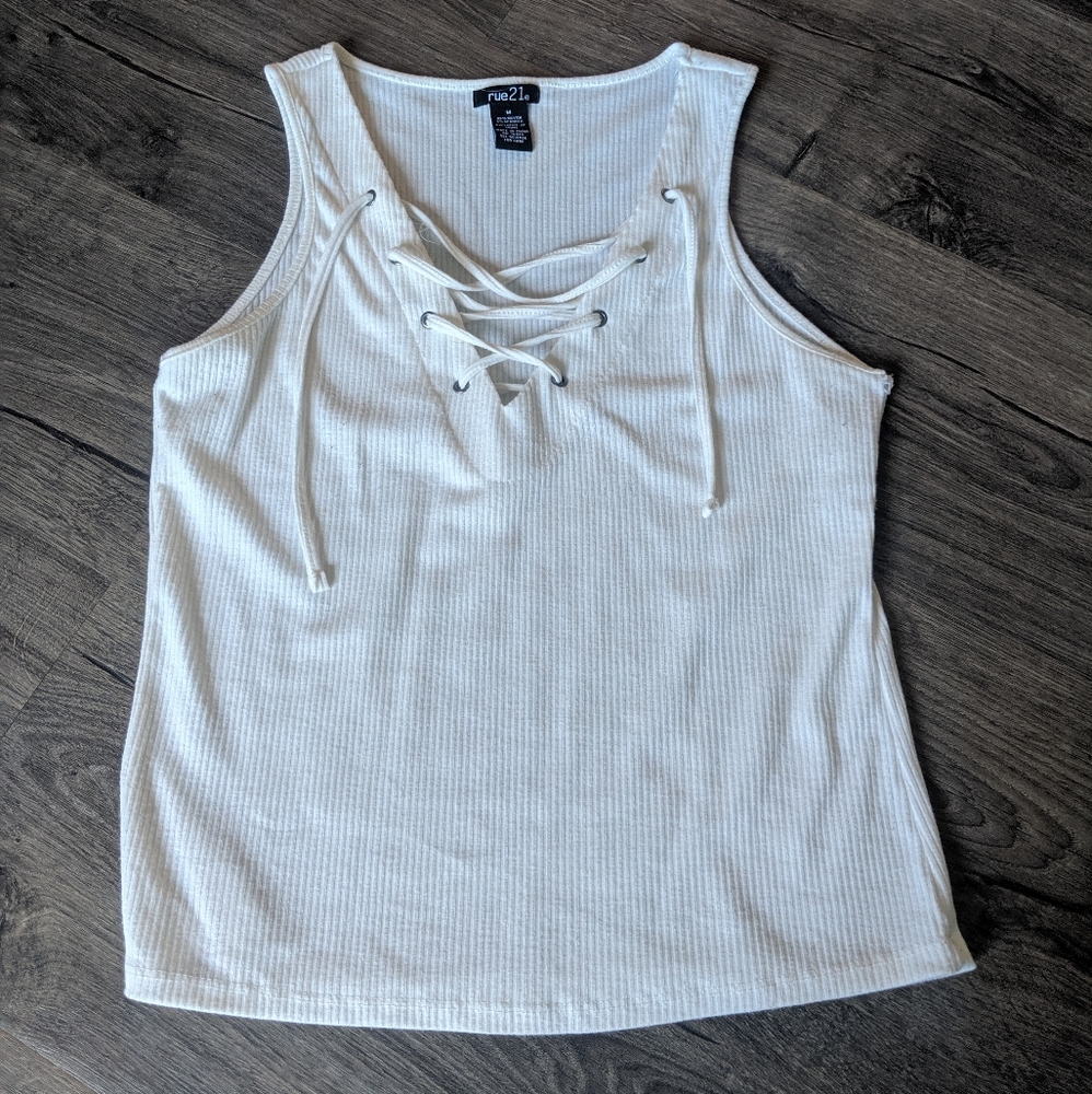 Lace up Tank
